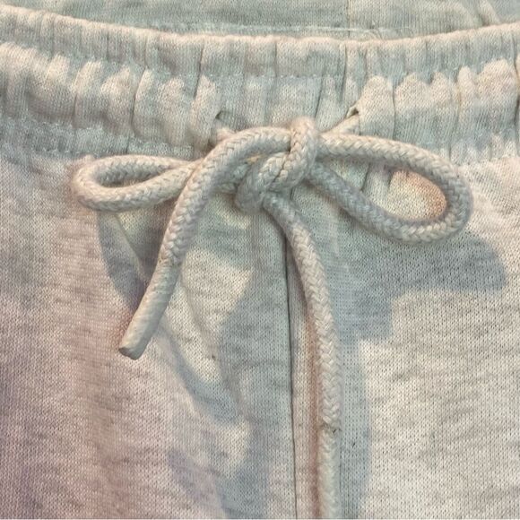 NEW J.o.&co. Sweatpants Light Marled Gray Medium Pockets Drawstring Straight Leg - Picture 2 of 8